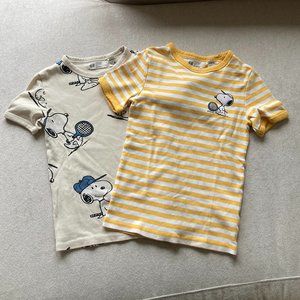 Snoopy t-shirts (H&M)